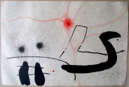 Aquatinta Miró - Le Marteau sans maitre