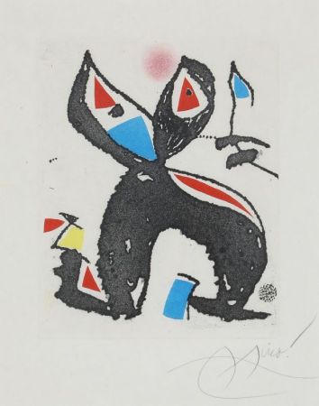 Radierung Und Aquatinta Miró - Le marteau sans maître 