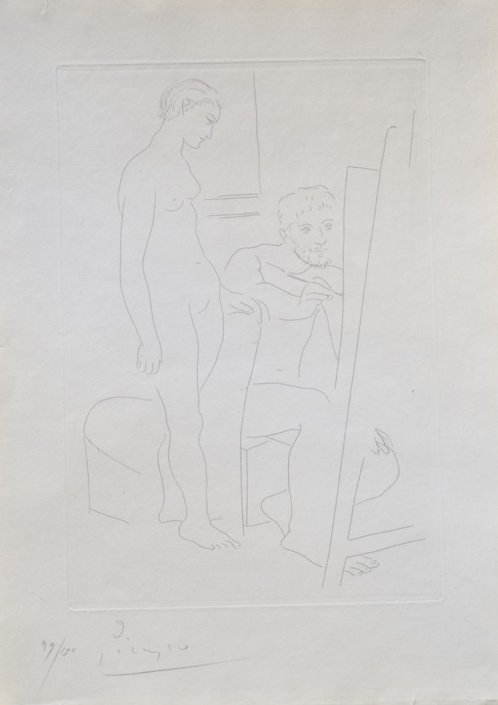 Stich Picasso - Le Modele Nu (B78)