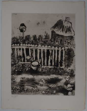 Stich Chagall - Le Pot de terre et le Pot de fer