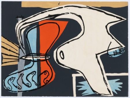 Lithographie Le Corbusier - Le poème de l'angle droit