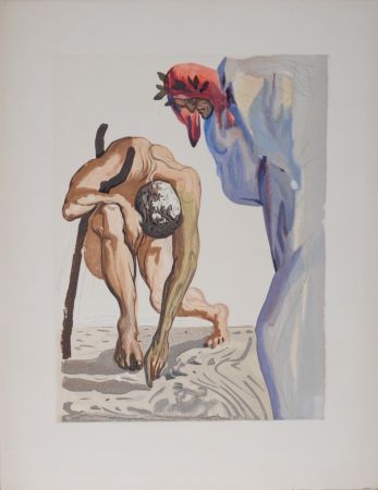 Lithographie Dali - Le Prince de la vallée fleurie