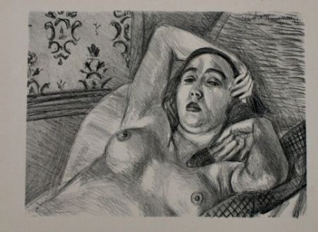 Lithographie Matisse - LE REPOS DU MODELE
