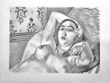 Lithographie Matisse - Le Repos du modèle
