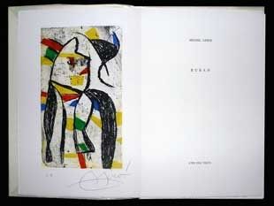 Illustriertes Buch Miró - Le ruban