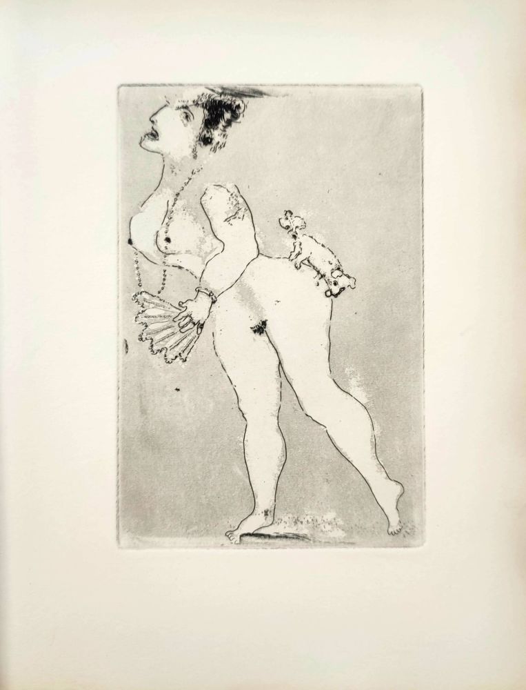 Radierung Chagall - Le Sept Péchés Capitaux