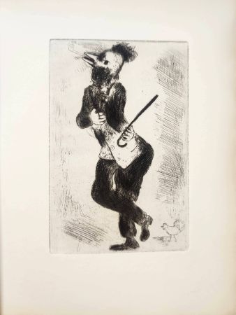 Radierung Chagall - Le Sept Péchés Capitaux