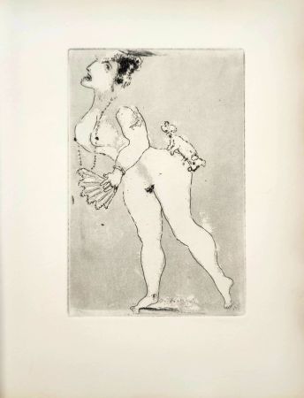 Radierung Chagall - Le Sept Péchés Capitaux