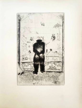 Radierung Chagall - Le Sept Péchés Capitaux