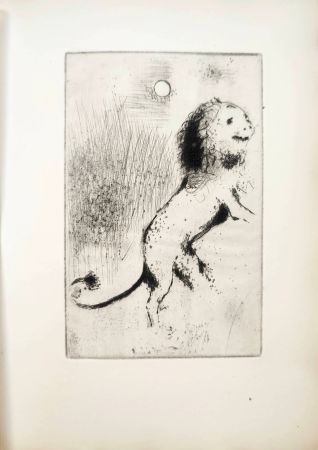 Radierung Chagall - Le Sept Péchés Capitaux