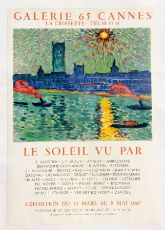 Plakat Derain - Le Soleil Vu par  Andre Derain
