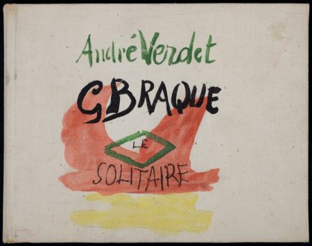 Illustriertes Buch Braque - Le Solitaire, 1959  