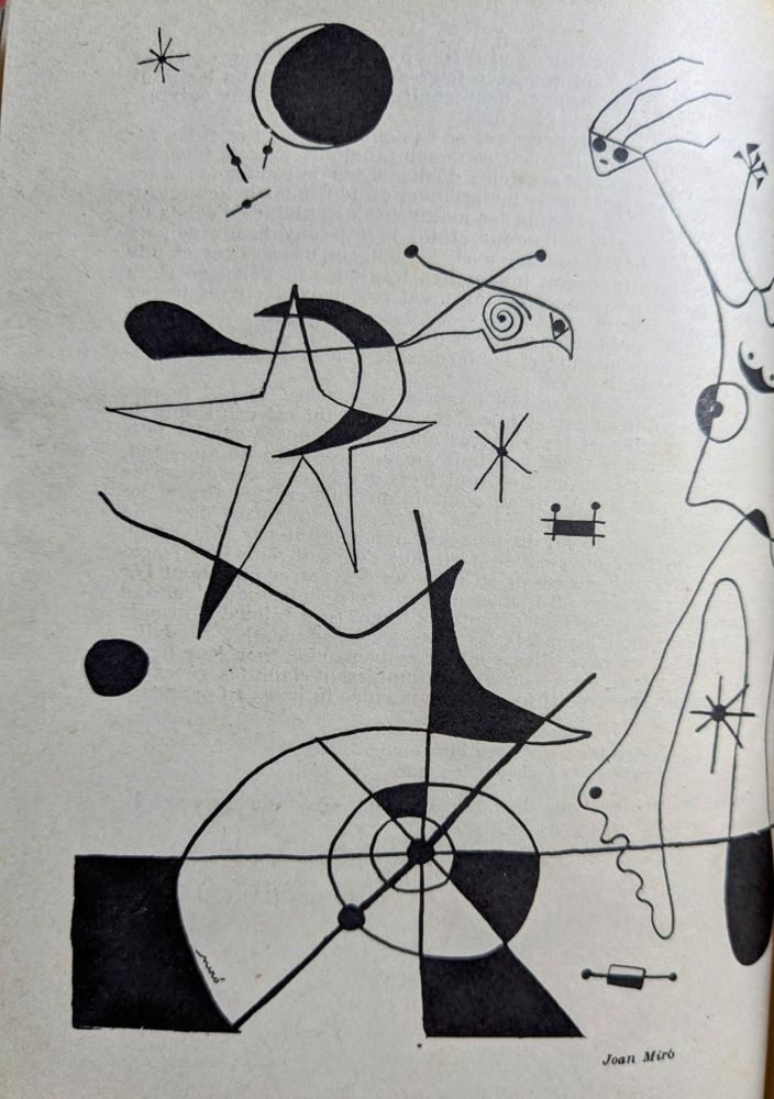 Illustriertes Buch Miró -  Le surréalisme encore et toujours, Numero 4 et 5, 1943 - Illustr. Picasso, Dali, Miro,  Ernst, Brauner, Lam... 
