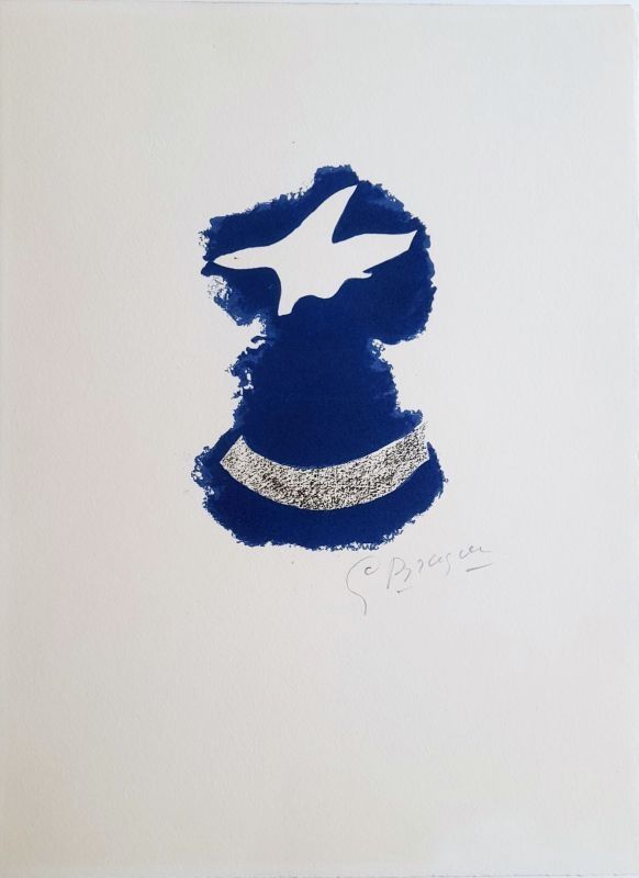 Lithographie Braque - Le tir à l'arc (Frontispice)