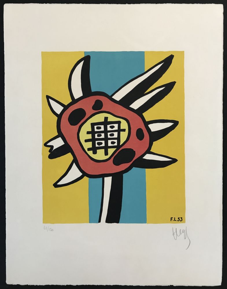 Lithographie Leger - Le Tournesol (The Sunflower)