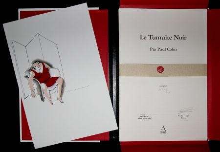 Illustriertes Buch Colin - LE TUMULTE NOIR / BLACK THUNDER  - Josephine Baker - 45 Lithographies