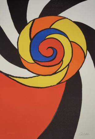 Lithographie Calder - Le Turban