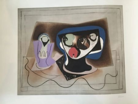 Aquatinta Picasso - Le Verre d' Absinthe