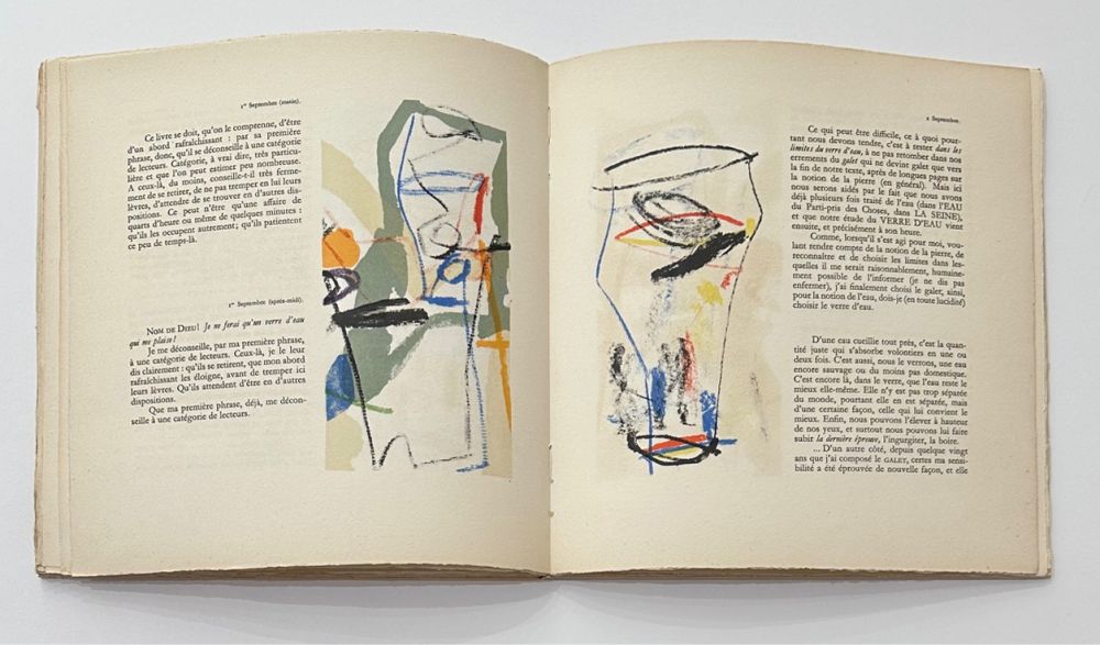 Illustriertes Buch De Kermadec - Le verre d'eau