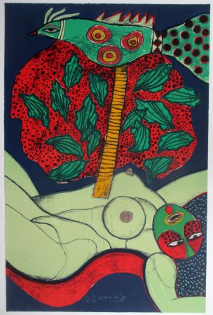 Lithographie Corneille - Le Vertige d 'Oeil