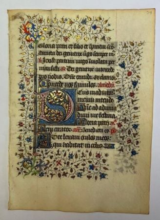 Keine Technische Master - Leaf from a Book of Hours, c. 1430