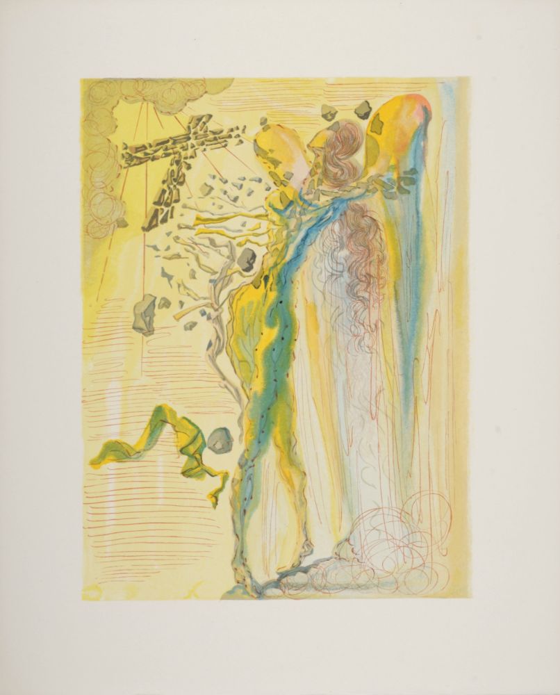 Holzschnitt Dali - L'Eclat des Corps Glorieux, 1963