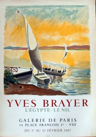 Plakat Brayer - L'Egypte  Le Nil