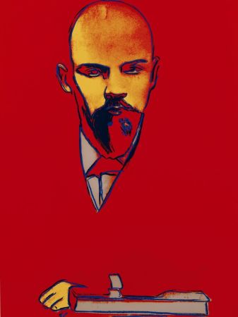 Siebdruck Warhol - Lenin (Red) (FS II.403)