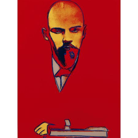 Siebdruck Warhol - Lenin (Red) (FS II.403)