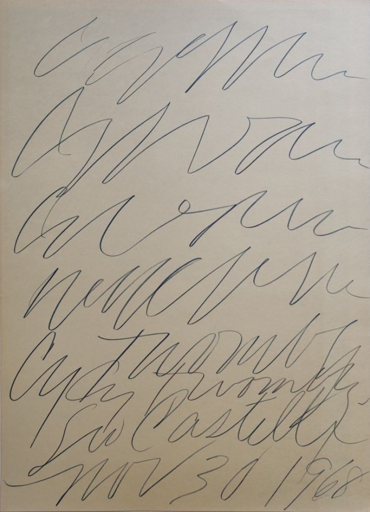 Lithographie Twombly - 