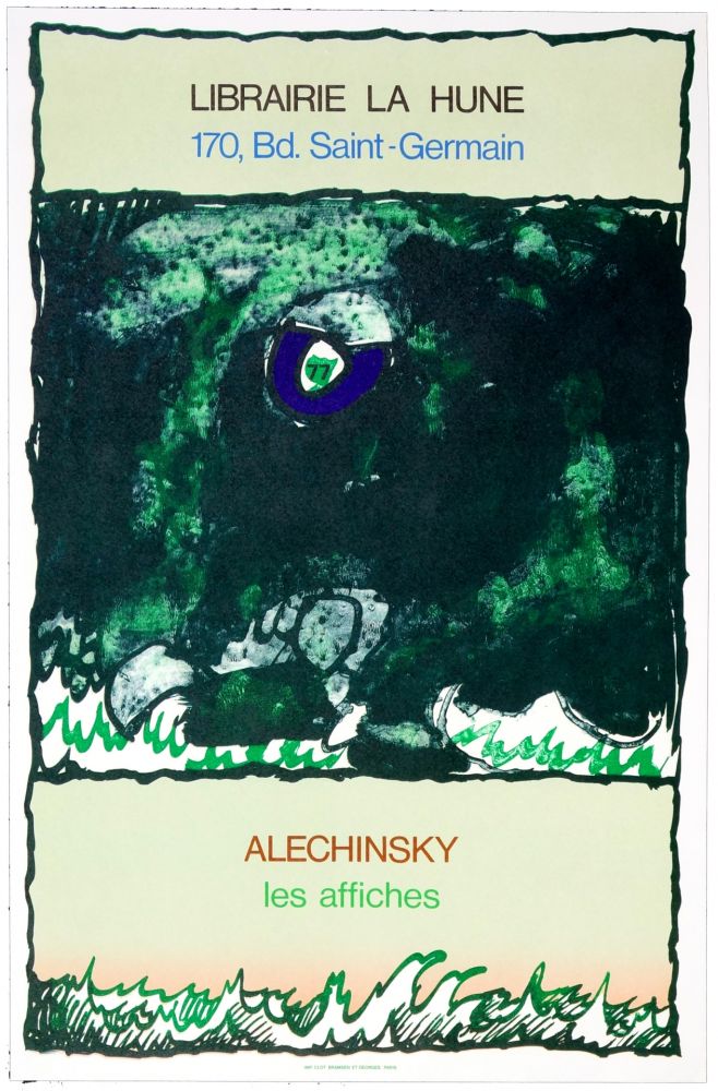 Plakat Alechinsky - Les Affiches, 1977