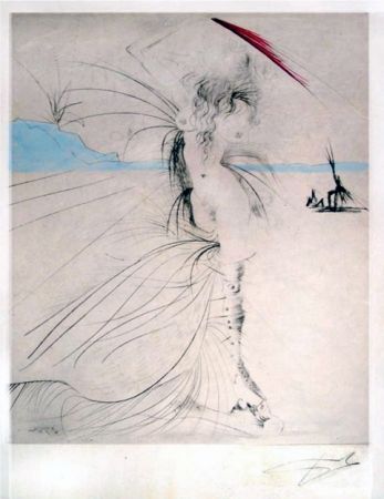 Stich Dali - Les aigrettes (The Egrets)