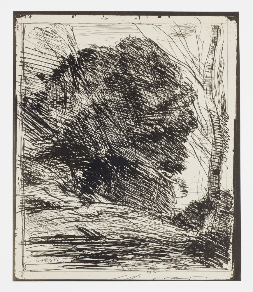 Keine Technische Corot - Les Arbres dans la Montagne (Trees on the Mountain)