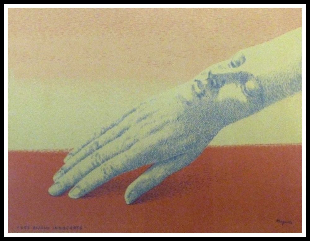 Lithographie Magritte - LES BIJOUX INDISCRETS