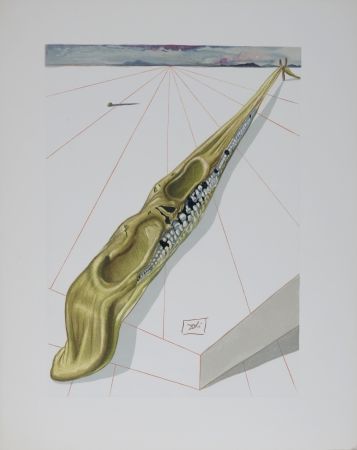 Lithographie Dali - Les Blasphémateurs