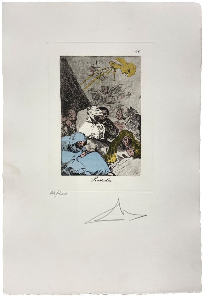 Stich Dali - Les Caprices de Goya de Dalí