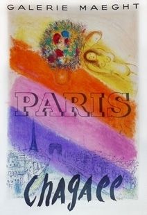 Plakat Chagall - Les Champs Elysées