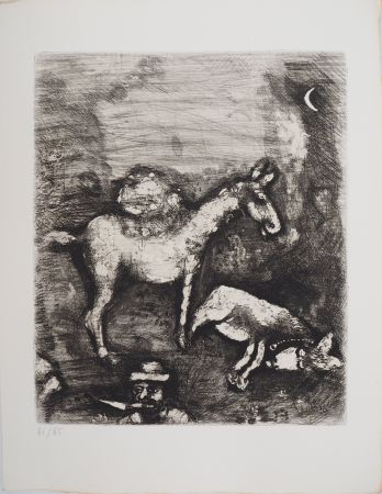 Stich Chagall - Les deux mulets