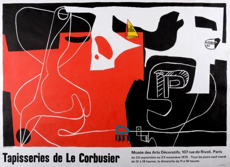 Lithographie Le Corbusier - Les dés sont jetés, 1938/59.