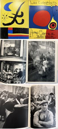 Illustriertes Buch Cartier Bresson - LES EUROPÉENS. Photographies (Éditions Verve, 1955)