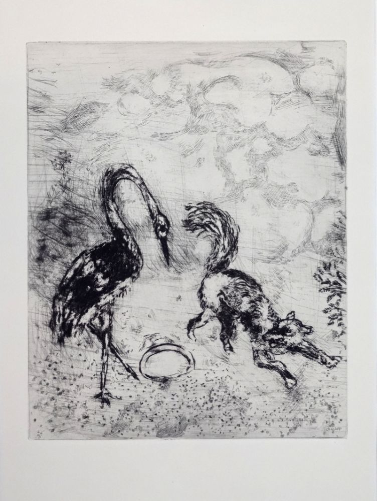 Stich Chagall - Les fables de La Fontaine