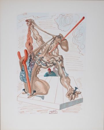 Lithographie Dali - Les Falsificateurs