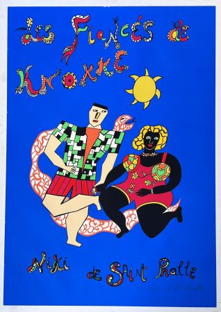 Siebdruck De Saint Phalle - Les fiancés de Knokke 