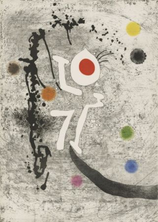 Radierung Und Aquatinta Miró - Les Formigues