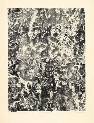 Lithographie Dubuffet - Les Fruits de la terre (Les Phénomènes)