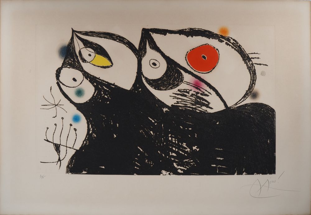 Stich Miró - Les Hirondelles