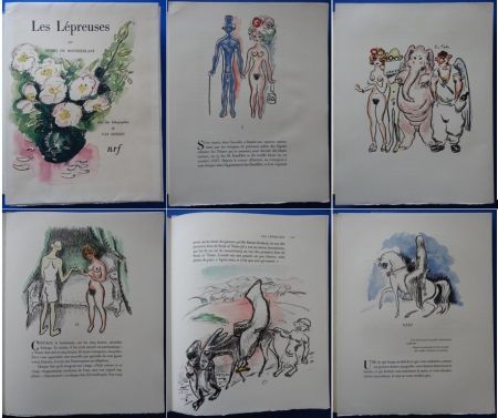 Lithographie Van Dongen - Les Lepreuses