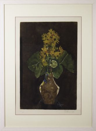 Radierung Braque - Les marguerites