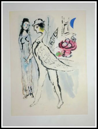 Radierung Chagall - LES MAUVAIS SUJETS - Planche 4