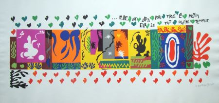 Lithographie Matisse (After) - Les Mille et Une Nuits